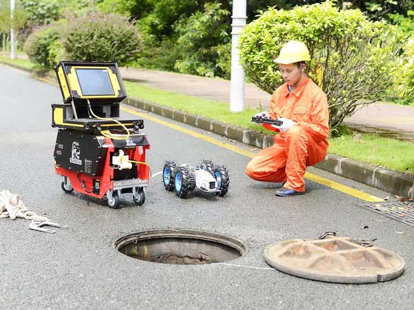 双江管道机器人检测